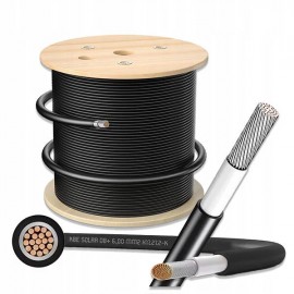 Кабель KBE Solar DB+ 6,00 Q черный (Германия). Продажа кратно 10м.